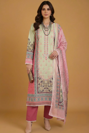 Zohar Luxury Cotton Three-Piece Suit